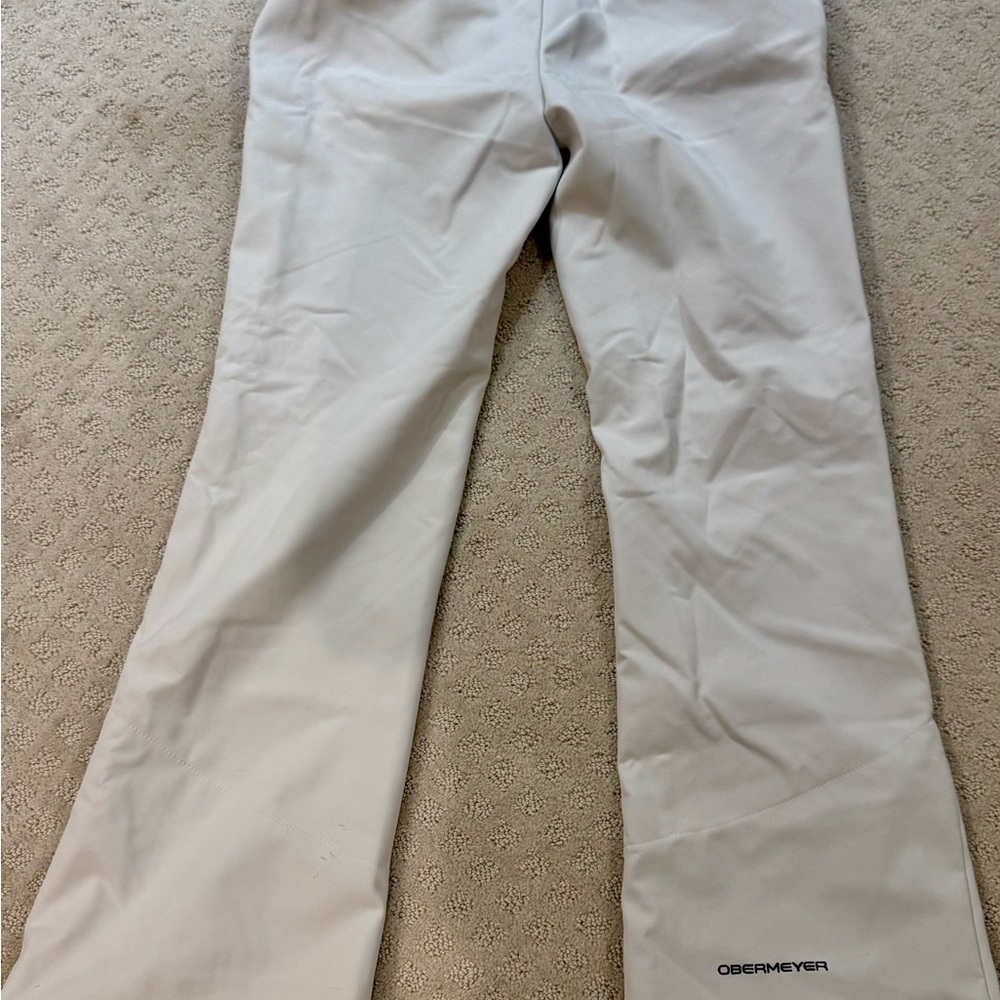 Obermeyer White Ski Pants Women’s Size 10